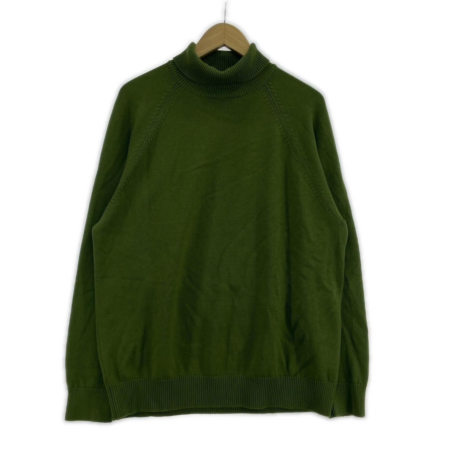 トップス BATONER AGING WOOL RAGLAN SLEEVE BATONER/AGING WOOL RAGLAN SLEE