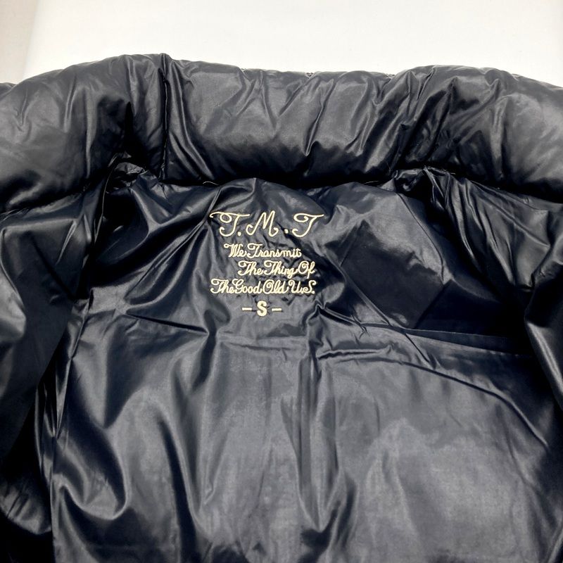 TMT ティーエムティー ダウンジャケット ワッペン付き 防寒 古着