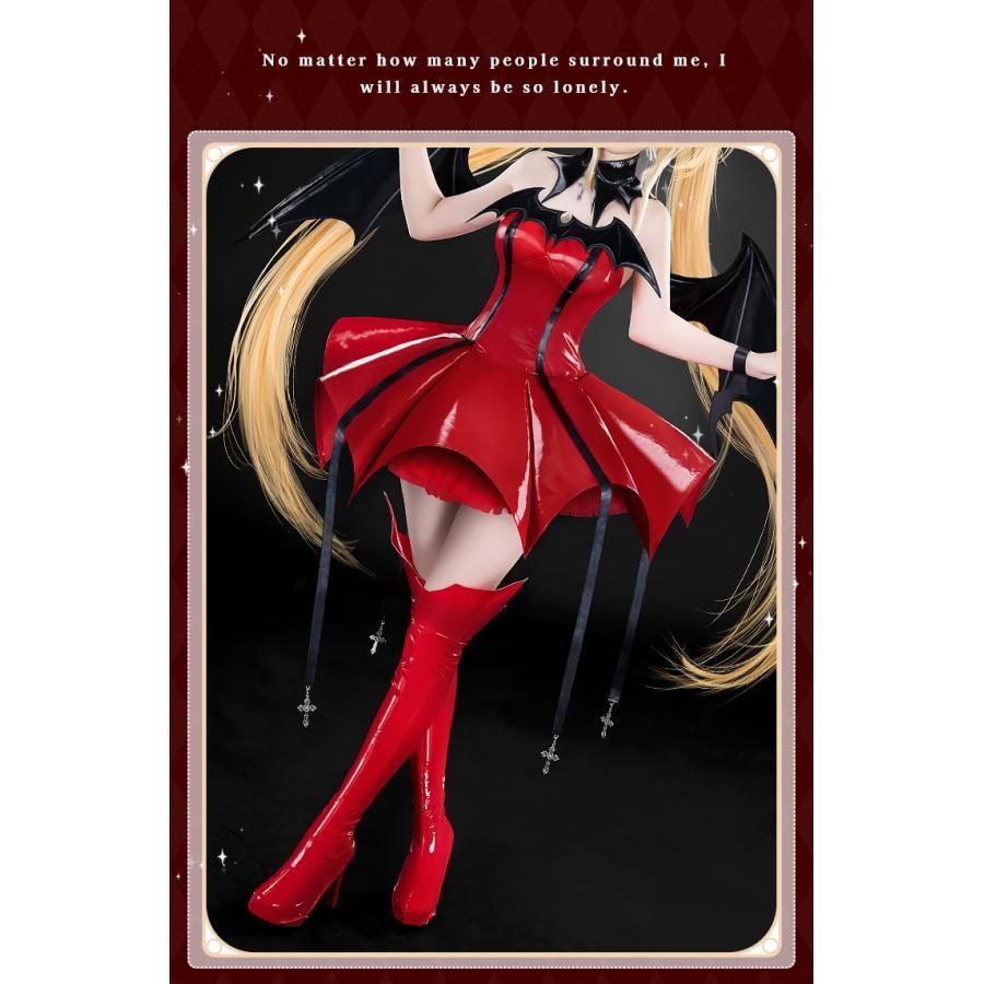 初獣猫 しゅごキャラ 月詠歌唄 デモン 日奈森あむ 天使変身 コスプレ衣装 meilu 51209