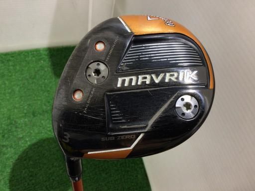キャロウェイ MAVRIK SUBZERO 3W レフティ フェアウェイウッド FW 純正