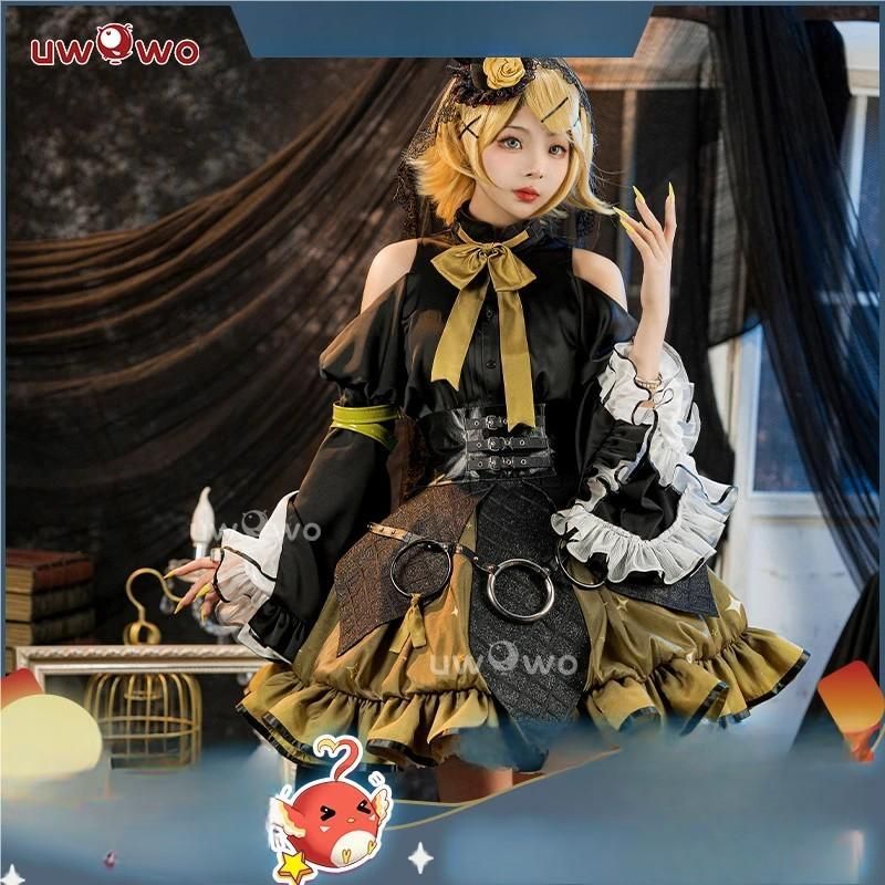 高品質 Uwowo悠窩窩 鏡音リン コスプレ 衣装 meilu 51205