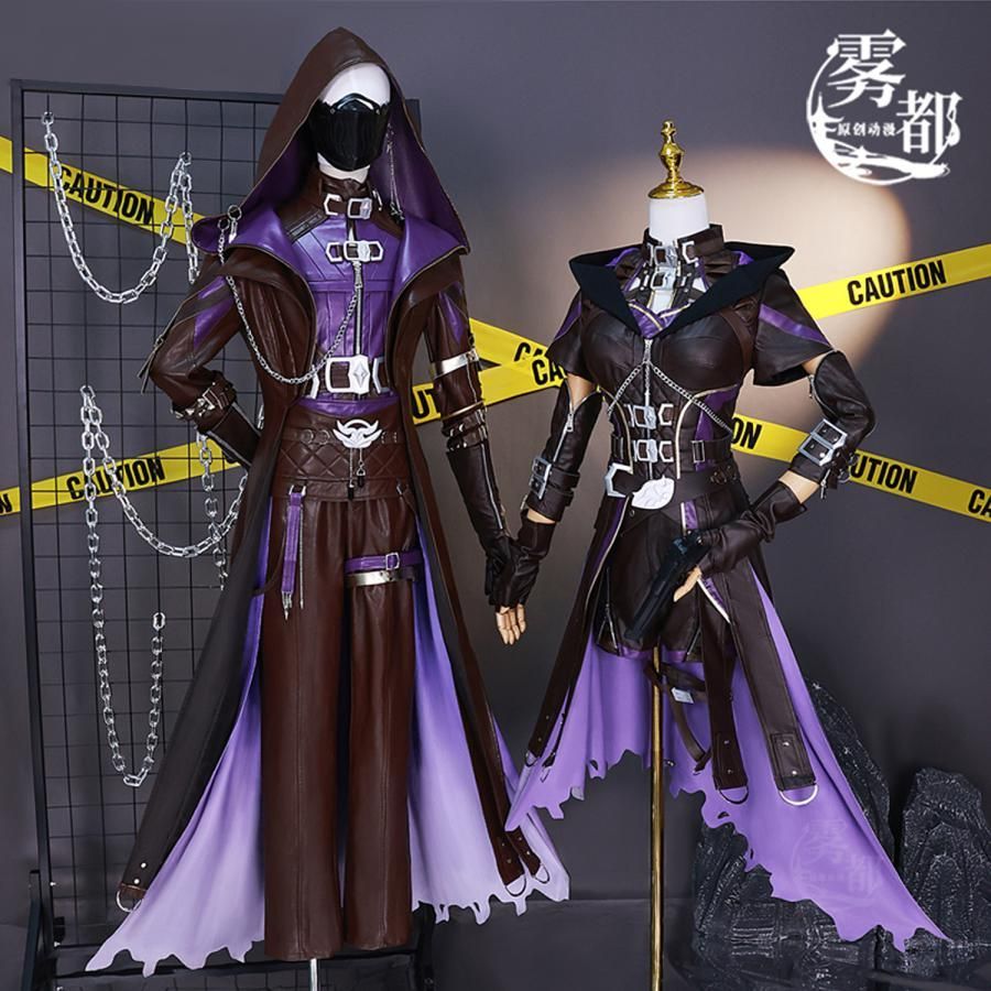 ♥ 霧都アニメ 恋と深空 祁〓 暗夜迷踪 コスプレ衣装 meilu 51209