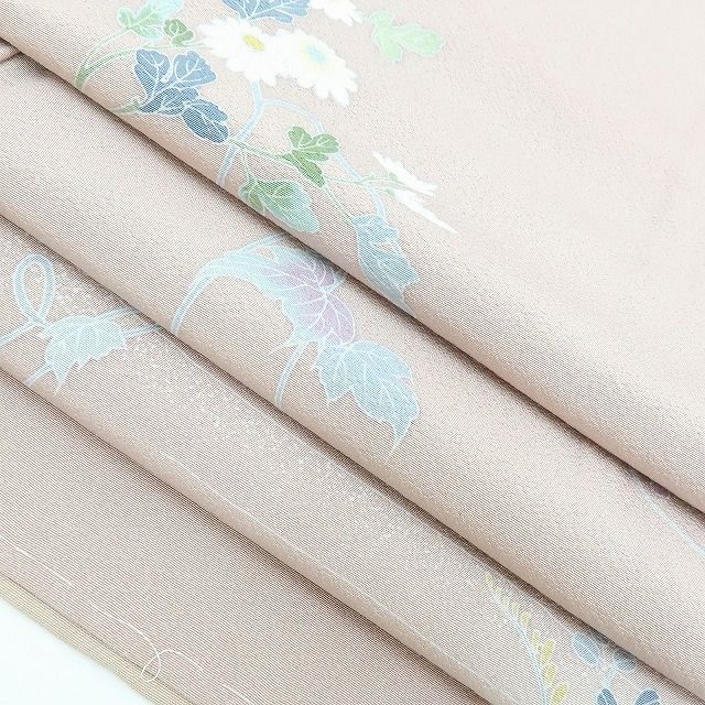 Y3708◇新品 正絹 総絞り 仕付け糸付 手縫い仕立て 訪問着 着物 百華❀Y3968◇正絹 手縫い仕立て 訪問着 着物 - メルカリ