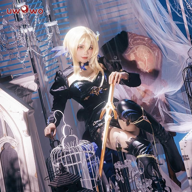 悠窩窩 原神 旅人 蛍 礼服 コスプレ 衣装 meilu 51210