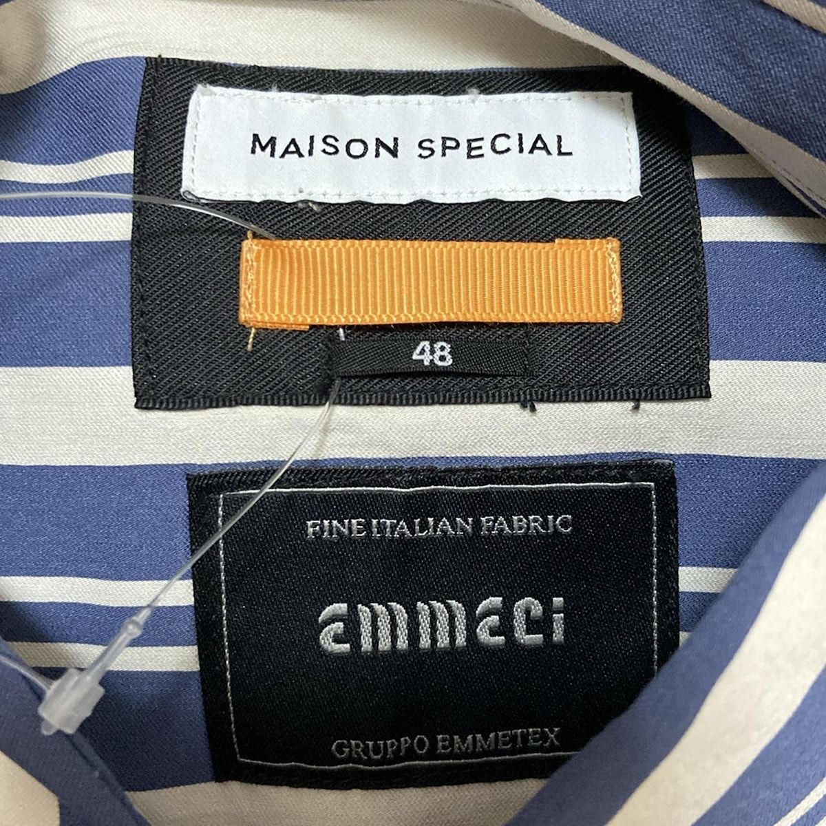 MAISON SPECIAL(メゾンスペシャル) 長袖シャツ サイズ48 XL メンズ