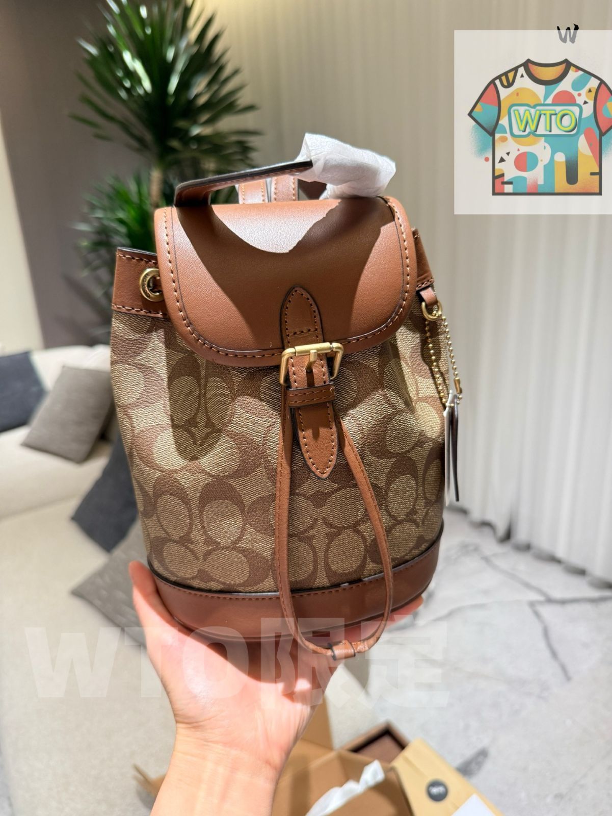 今日特価】COACH Harper Mini Backpack - コーチ ハーパー ミニ バック
