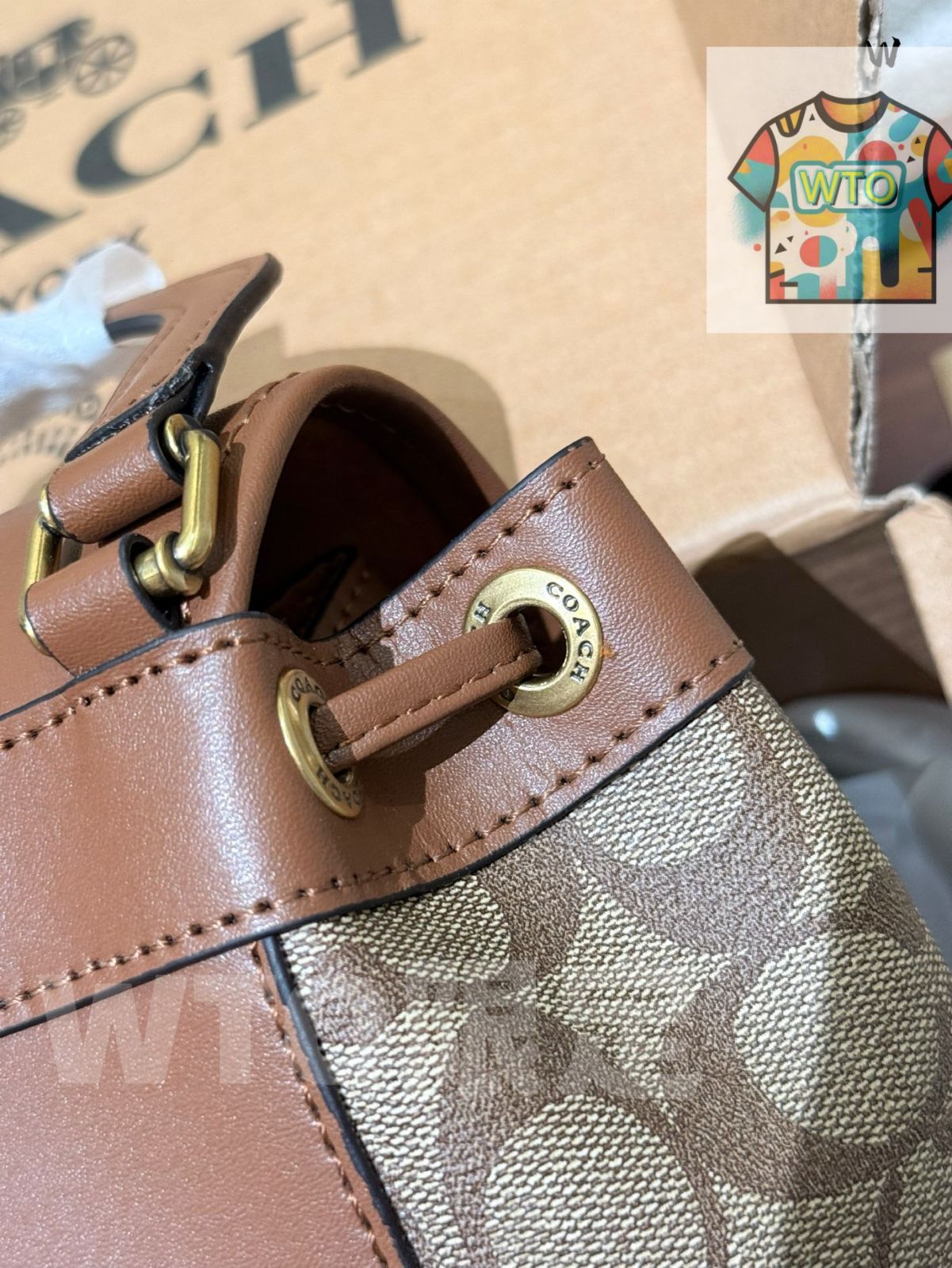 今日特価】COACH Harper Mini Backpack - コーチ ハーパー ミニ バック