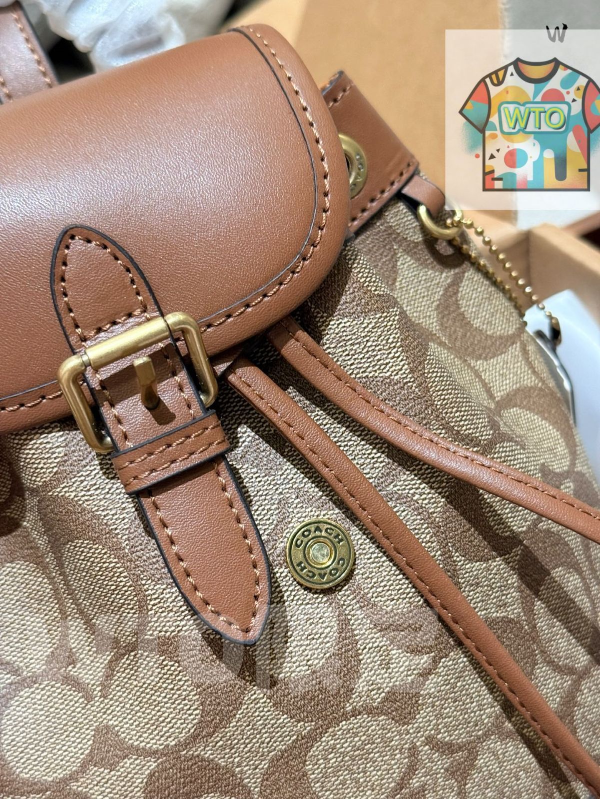 今日特価】COACH Harper Mini Backpack - コーチ ハーパー ミニ バック