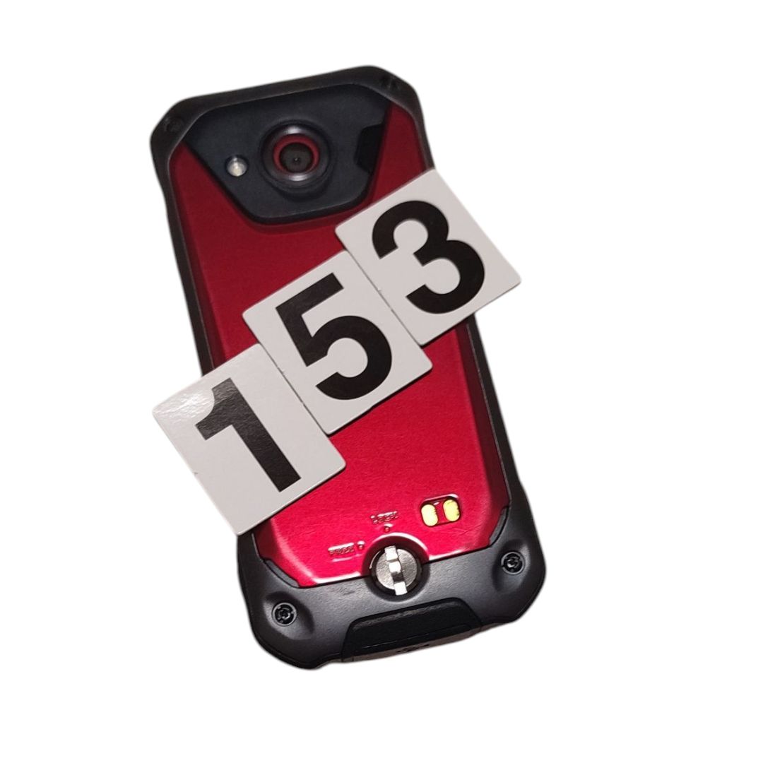 美品 au KYF33 TORQUE X01 レッド ガラケー AU KYOCERA 本体 - メルカリ