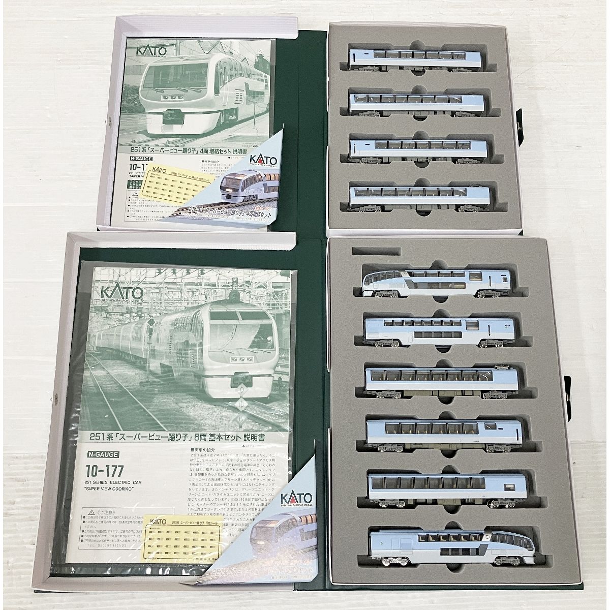 KATO Nゲージ 6両基本セット＋4両増結セット 10-177, 10-178 KATO Nゲージ 6両基本セット＋4両増結セット 10-177, 10-178 - 鉄道