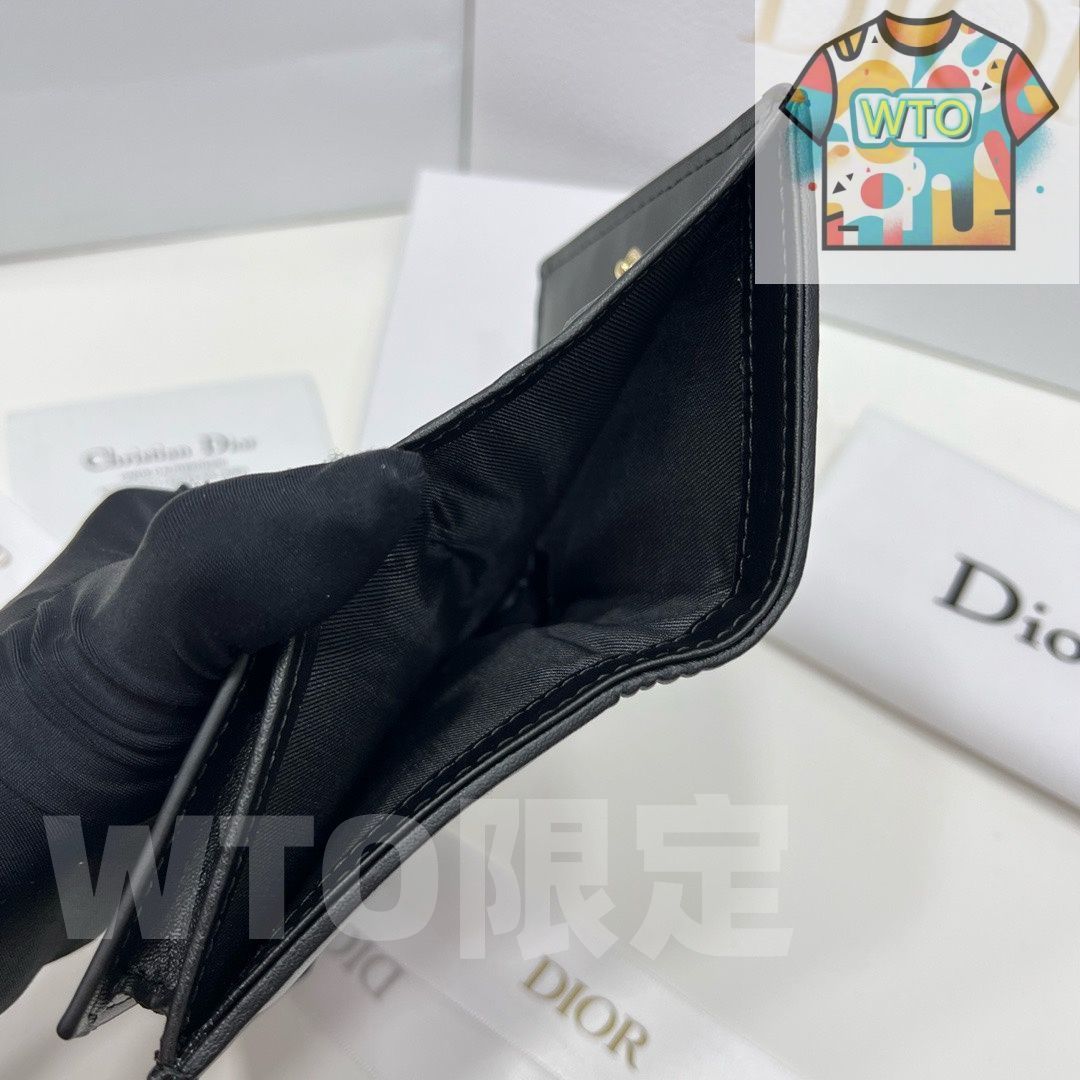 本日限定特価】Dior ミニレディディオール財布 秋冬新作 ブラック