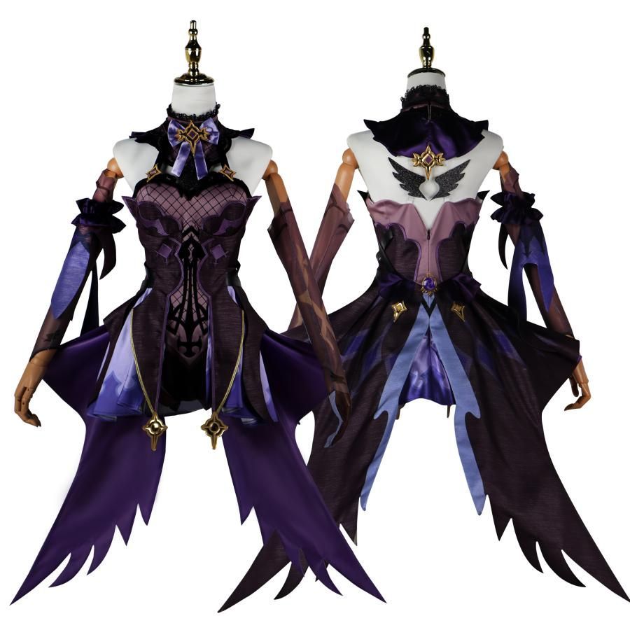  霧都アニメ 原神 フィッシュル コスプレ衣装 meilu 51209 その他 キャラクター衣装