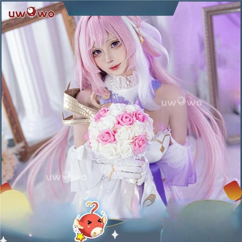 悠窩窩 崩壊3 rd エリシア 花嫁 コスプレ 衣装 meilu 51210