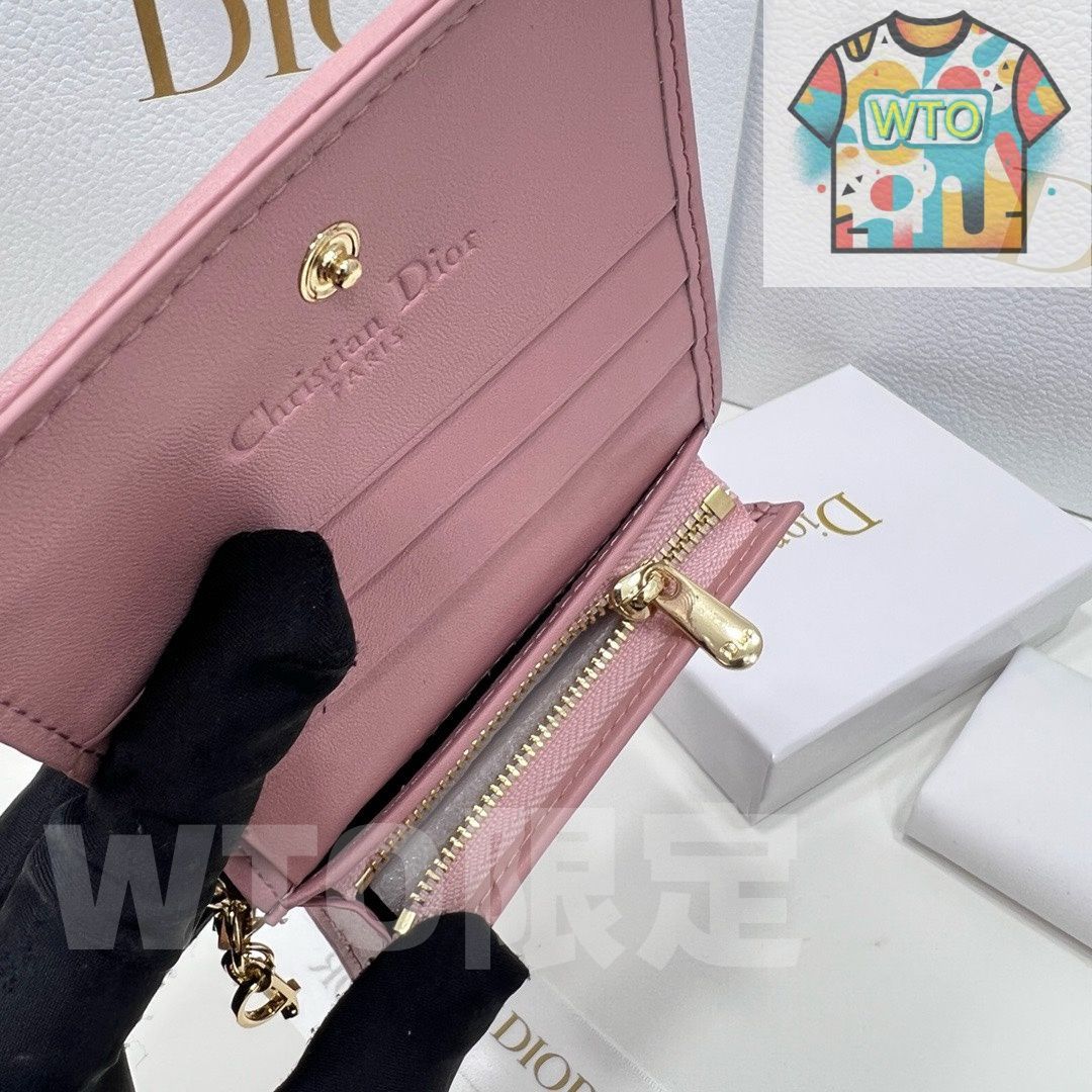 本日限定特価】Dior ミニレディディオール財布 秋冬新作 ブラック