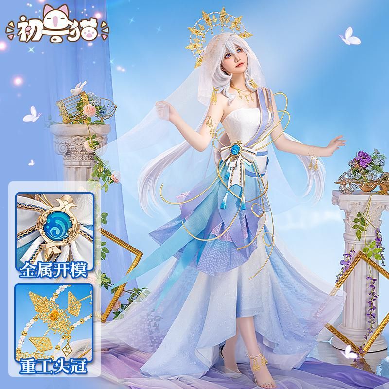 初獣猫 原神 夜蘭 コスプレ衣装 千汐同人衣装 meilu 51209