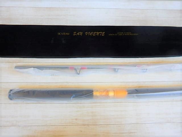 TICA　ライトトローリングロッド　SAN VICENTE TICATEAM SAN VICENTE新品ライトトローリング30kgマグロ TICA ライト