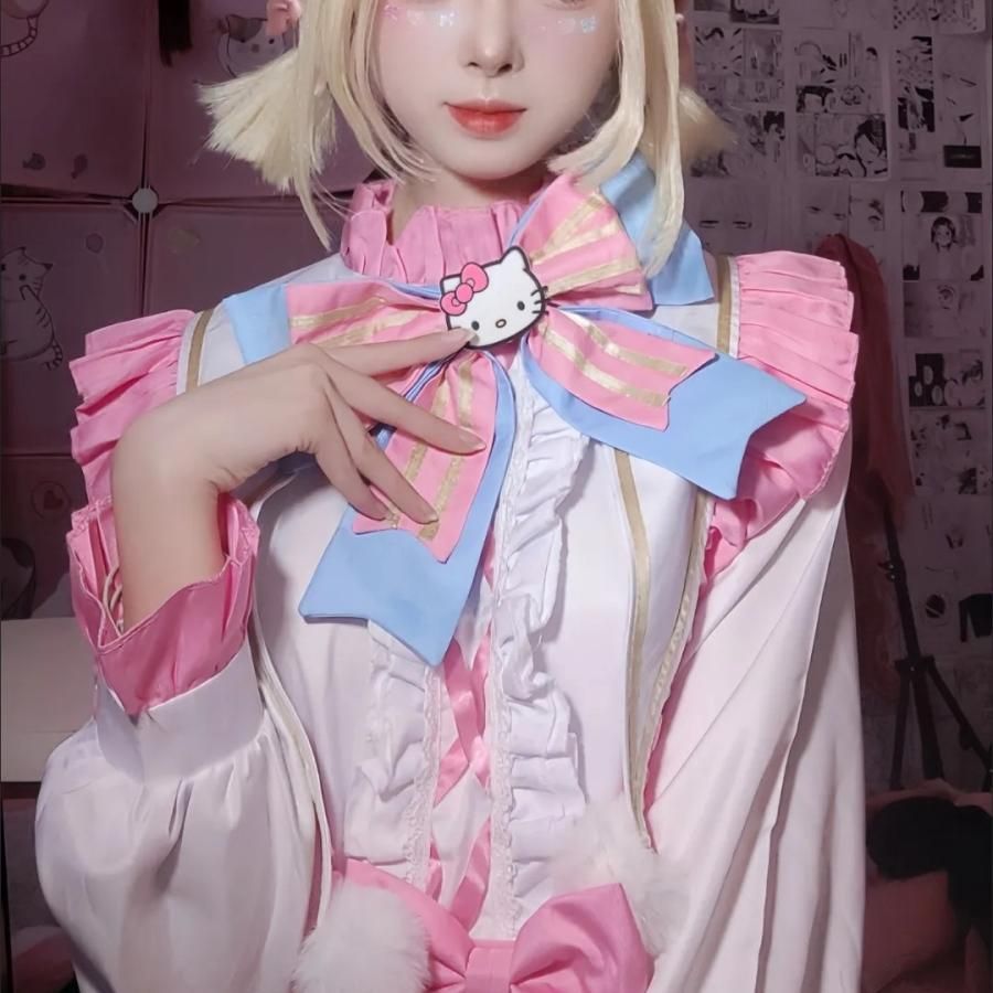 第五人格 サンリオ コラボ 園丁 コスプレ服 エマ ウッズ ジョセフ ポムポムプリン コスプレ 女性用 スカート meilu 51209