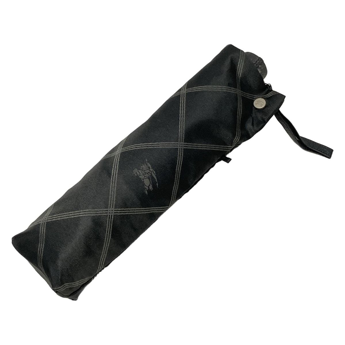 BURBERRY/Burberry(バーバリー) 折りたたみ傘 - 黒×ダークグレー