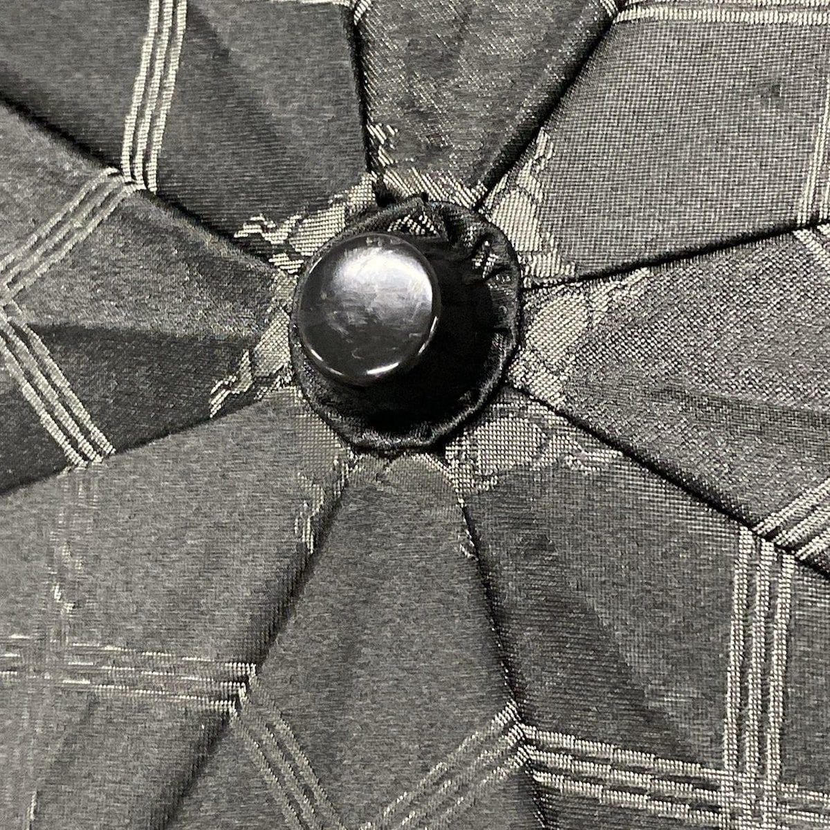 BURBERRY/Burberry(バーバリー) 折りたたみ傘 - 黒×ダークグレー