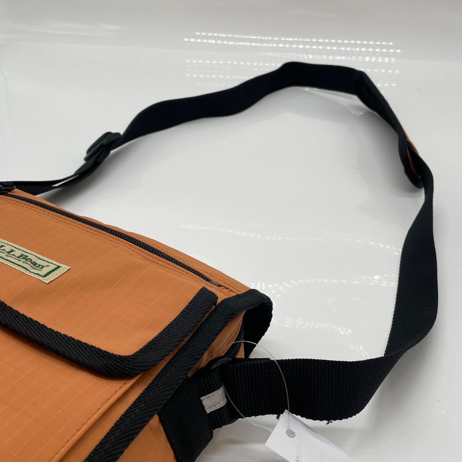 BN6856□L.L.Bean ショルダーバッグ ナイロン オレンジ Y2K レトロ