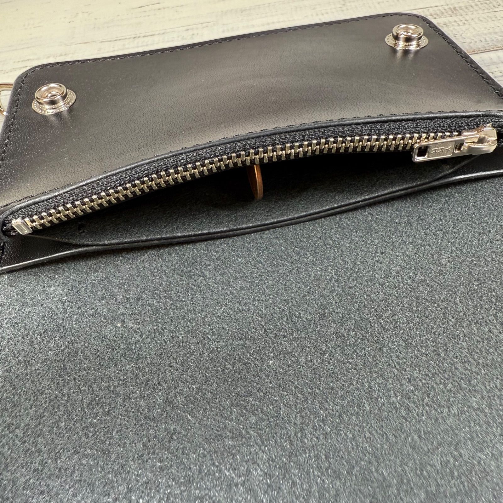 ミドルトラッカーウォレット　北米産ステアハイド ミドルトラッカーウォレット 北米産ステアハイド ミドルトラッカー