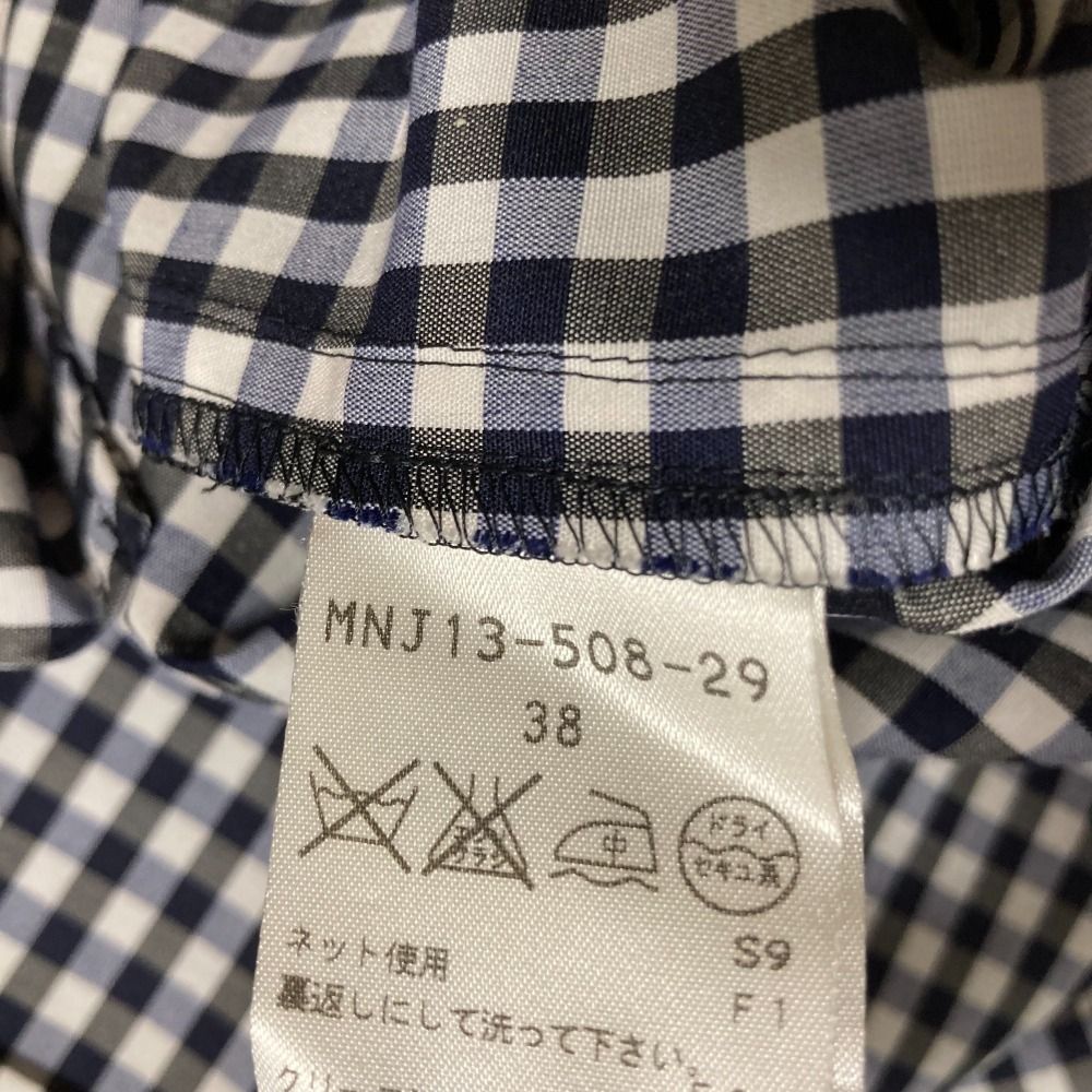 美品 MACKINTOSH PHILOSOPHY マッキントッシュフィロソフィー ギンガム