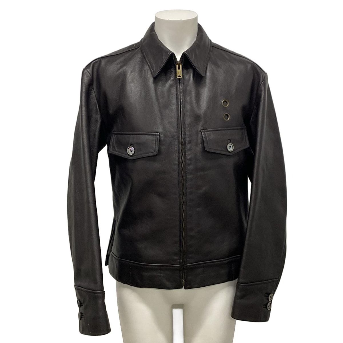 LOUIS VUITTON(ルイヴィトン) ブルゾン サイズ48 L メンズ - 黒 長袖