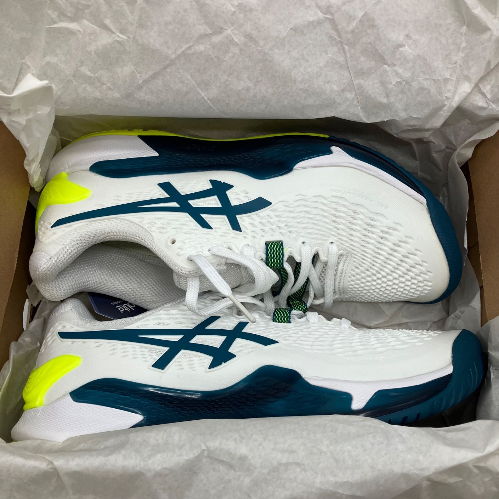 WJ128 アシックス テニスシューズ ゲルレゾリューション 9 1041A330