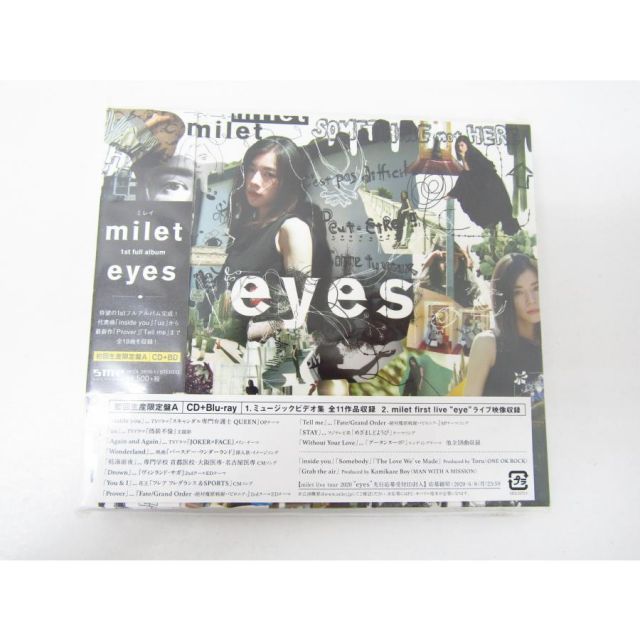 eyes milet ［CD+Blu-ray Disc］＜初回生産限定盤A＞ ☆V6323 - メルカリ
