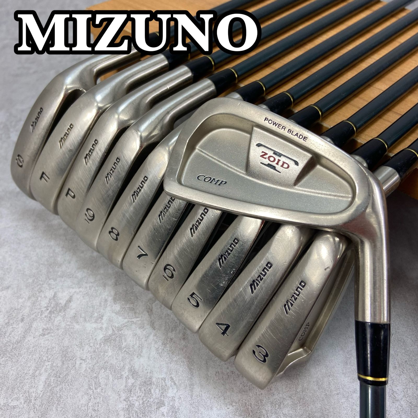 豪華10本】MIZUNO T-ZOID COMP EZ アイアン ゴルフクラブ ミズノ T