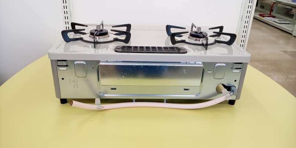 リユースのサカイ高崎店 Rinnai ガステーブル 25年製 都市ガス KG67BER