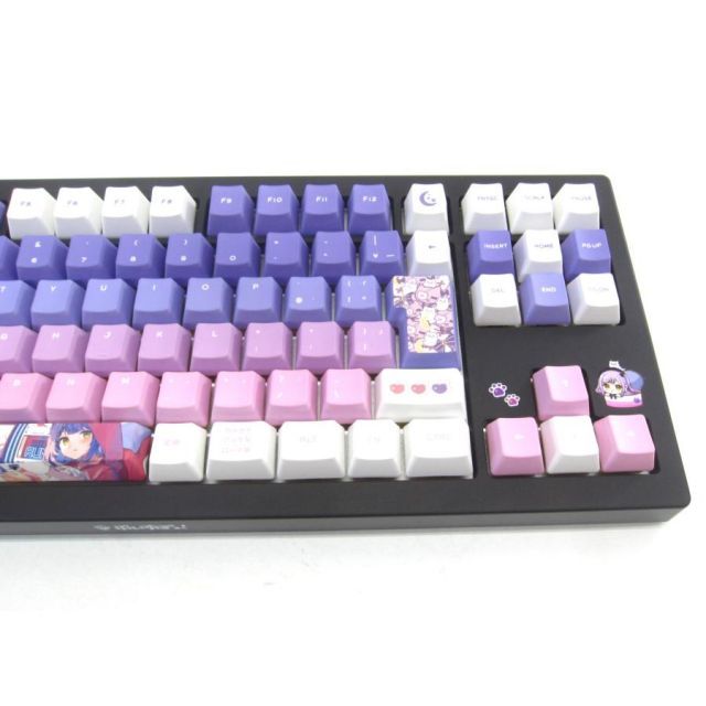 ぶいすぽっVSPO! GEAR ゲーミングキーボード 紫宮るな ゲーミング