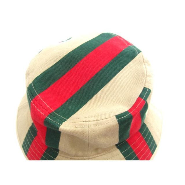 極美品　GUCCI グッチ　GGキャンバス　シェリーライン　バケットハット　XL グッチ 小物ダブルG付き GGキャンバス バケットハット | GUCCI® JP