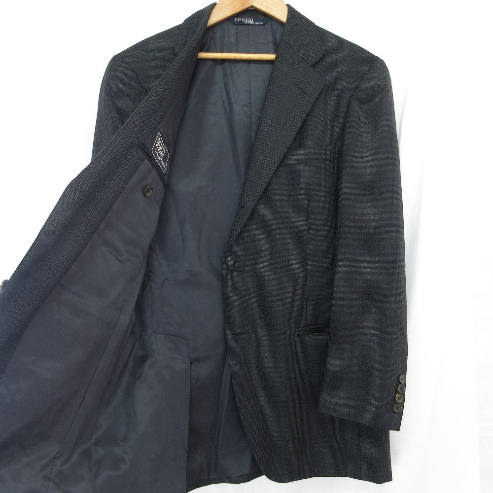 ポロバイラルフローレン　スーツ　セットアップ　ネイビー　イタリア製 美品 ポロバイラルフローレン セットアップ スーツ イタリア製