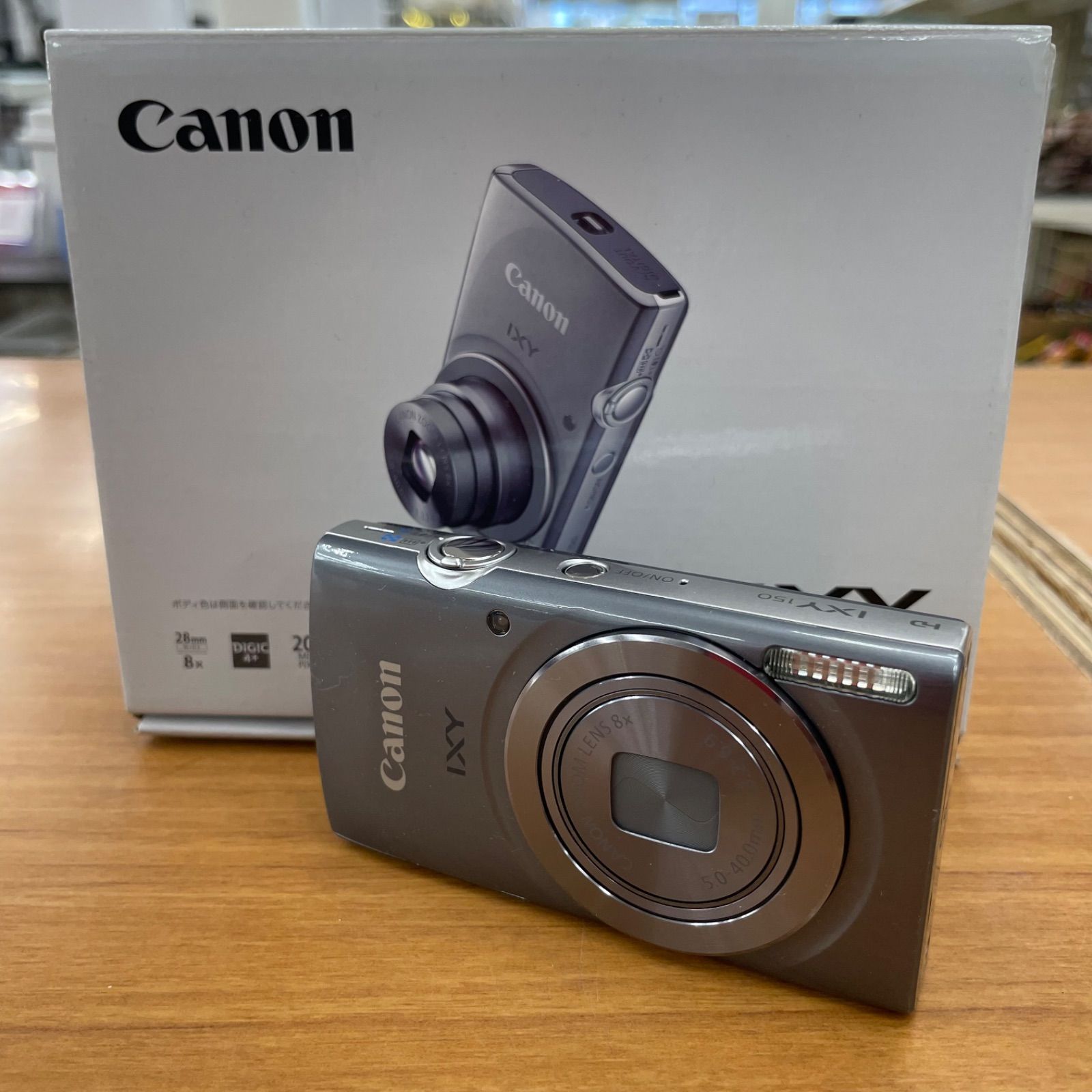 未使用品】 CANON キヤノン デジタルカメラ IXY150 キャノン 平塚店