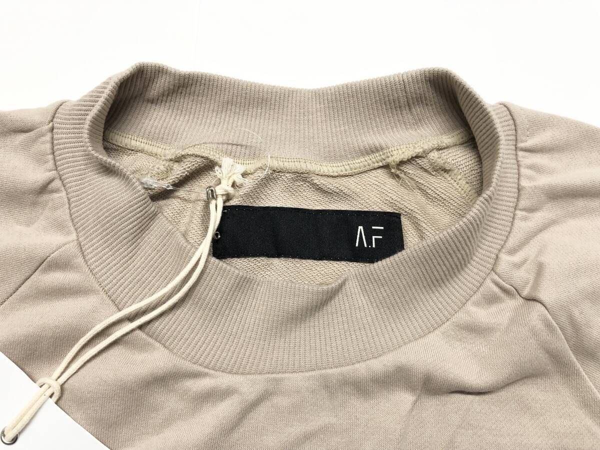 新品 未使用 A.F ARTEFACT (エーエフアーティファクト) 別注クルー