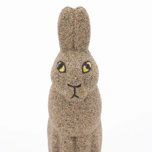 新品】旅のうさぎ/茶/リサ・ラーソン/H9.5cm/置物/オブジェ/Lisa