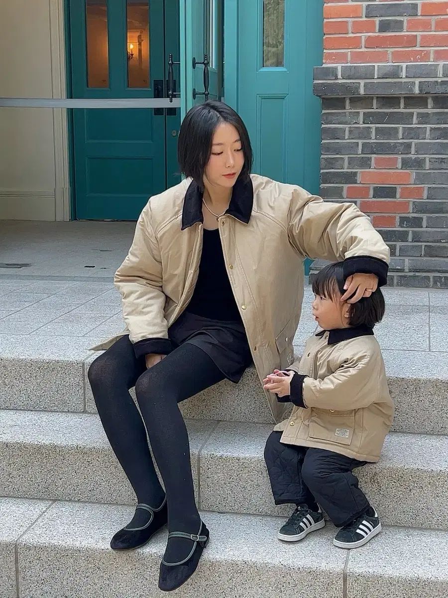 トミー 골덴 ダウンジャケット (大人+子供)