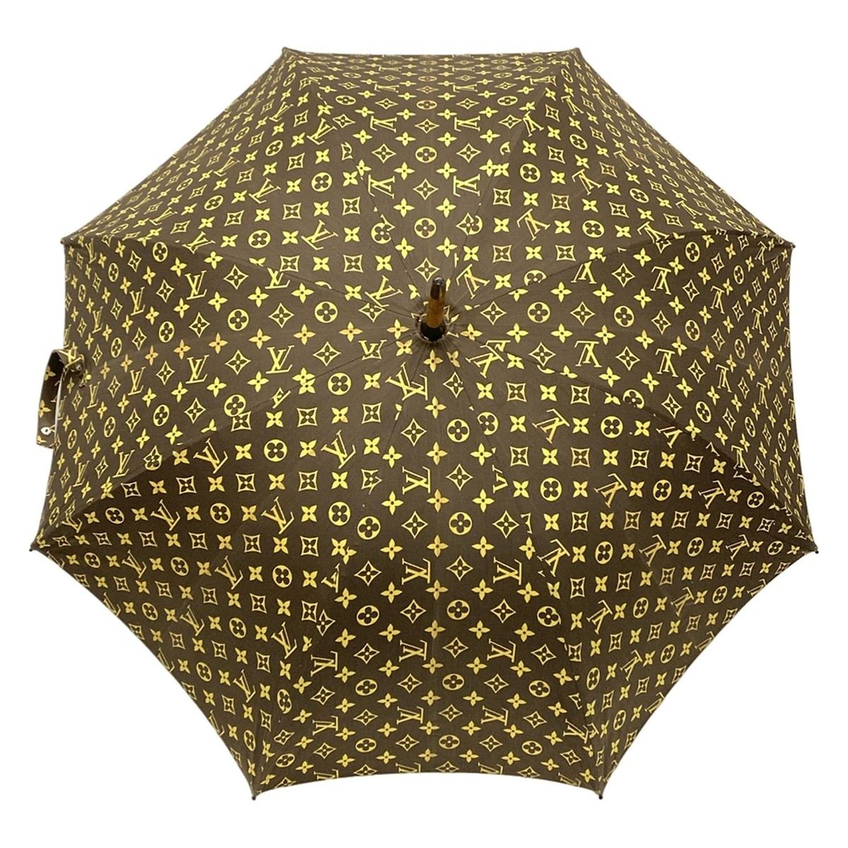 美品 LOUIS VUITTON 傘 モノグラム 総柄 ブラウン LV 楽天市場】LOUIS VUITTON ルイ ヴィトン モノグラム パラプルュイ