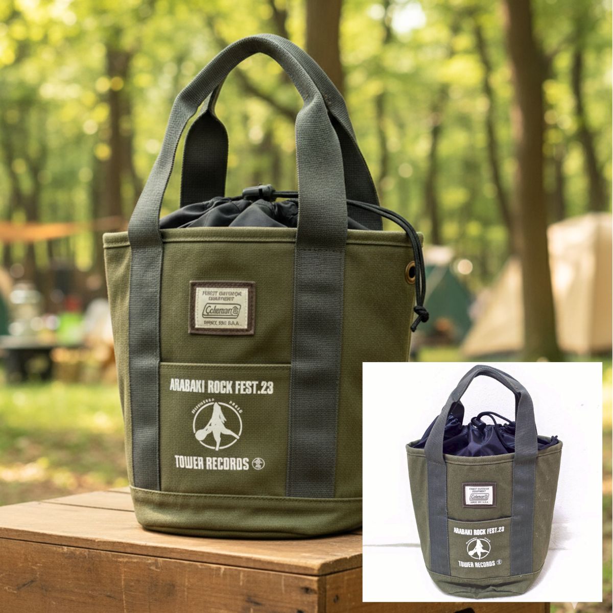 限定品◎【COLEMAN】コールマン アラバキロックフェス 23 タワレコ