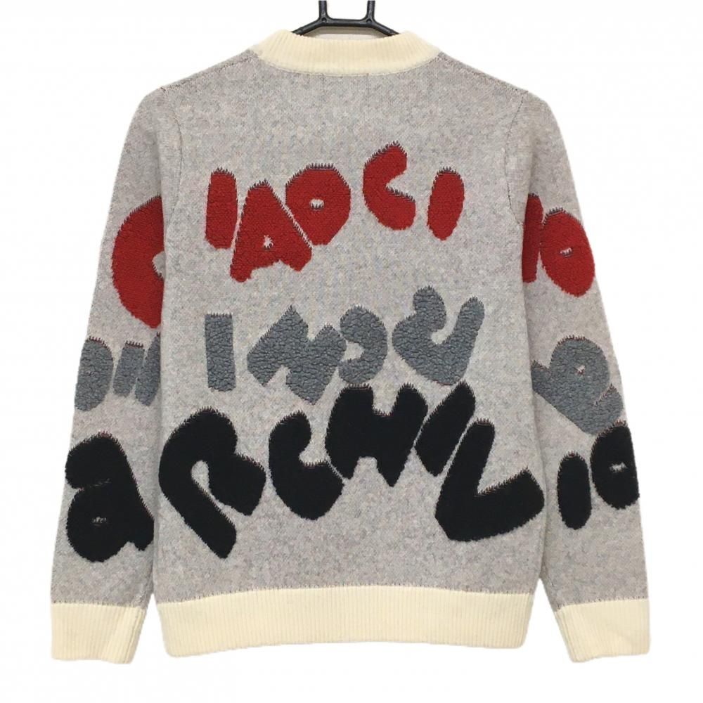 【美品】 アルチビオ archivio レディース ニット セーター 36 サイズ：36 ARCHIVIO アルチビオ ; クルーネック ニットセーター