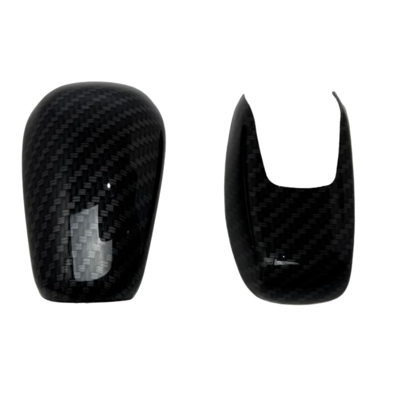 新商品入荷 (カーボン調) 3Dシフトノブパネル 2P ルークス B44系 R2/3-R7/9 YourParts e0238 車 カスタム パーツ 内装 おしゃれ ドレスアップ
