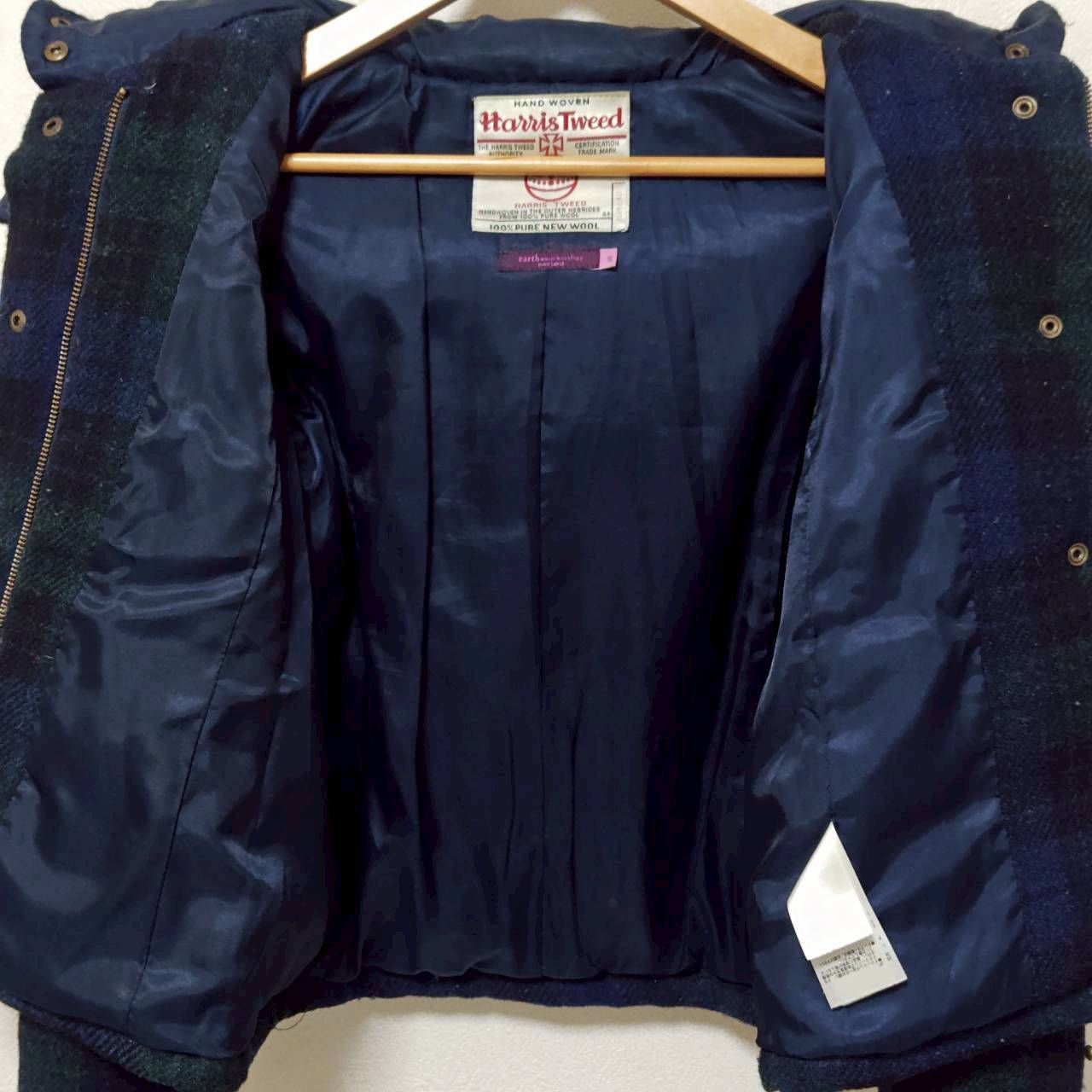 上品◎【Harris Tweed earth music&ecology Violet Label】ハリス 