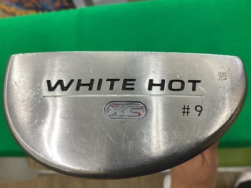 【】 オデッセイ WHITE HOT XG #9 35インチ パター PT スチール (フレックスその他) メンズ 男性用 右利き 右用 Cランク ゴルフクラブ
