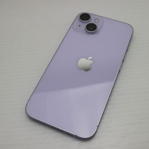 美品 SIMフリー iPhone14 256GB パープル スマホ 土日祝発送 即日発送