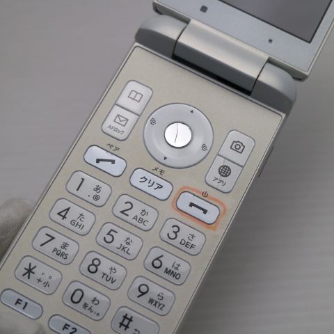 美品 au KYF31 GRATINA 4G ホワイト 即日発送 ガラケー ガラケー AU