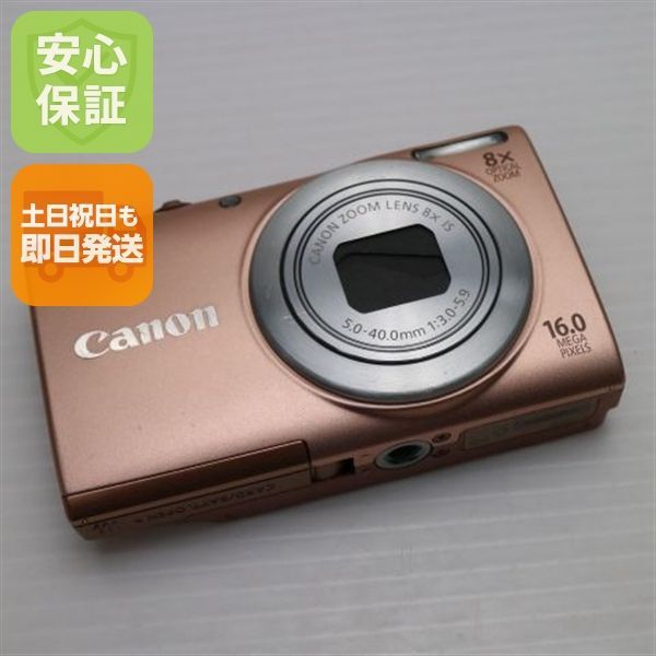 美品 PowerShot A4000 IS ピンク 即日発送 デジカメ Canon デジタル