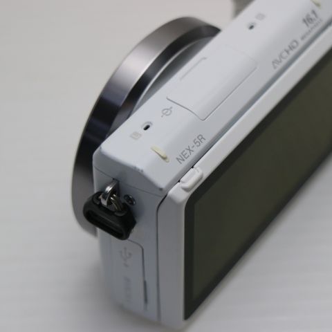 超美品 NEX-5R ホワイト ボディ 即日発送 デジ1 SONY デジタルカメラ