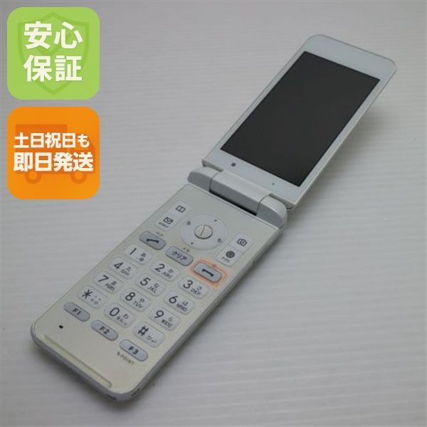美品 au KYF31 GRATINA 4G ホワイト 即日発送 ガラケー ガラケー AU