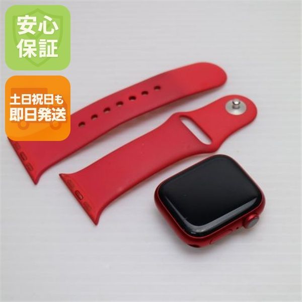美品 Apple Watch Series8 41mm GPS レッド - メルカリ